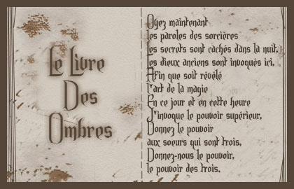 livre des ombres